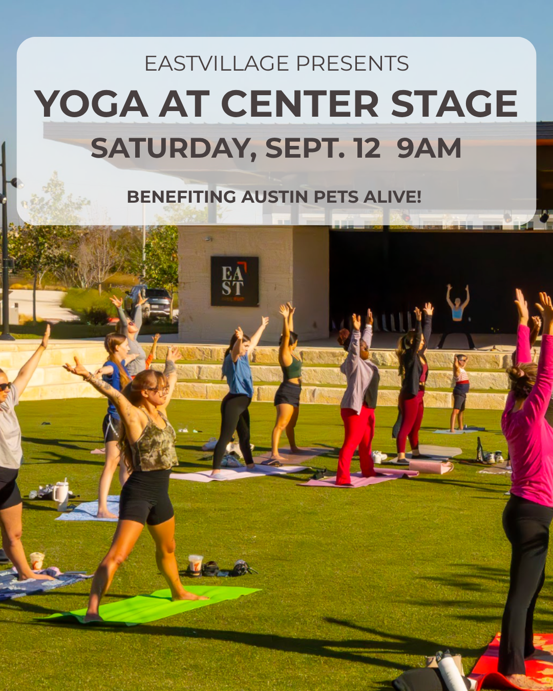 Yoga at Center Stage