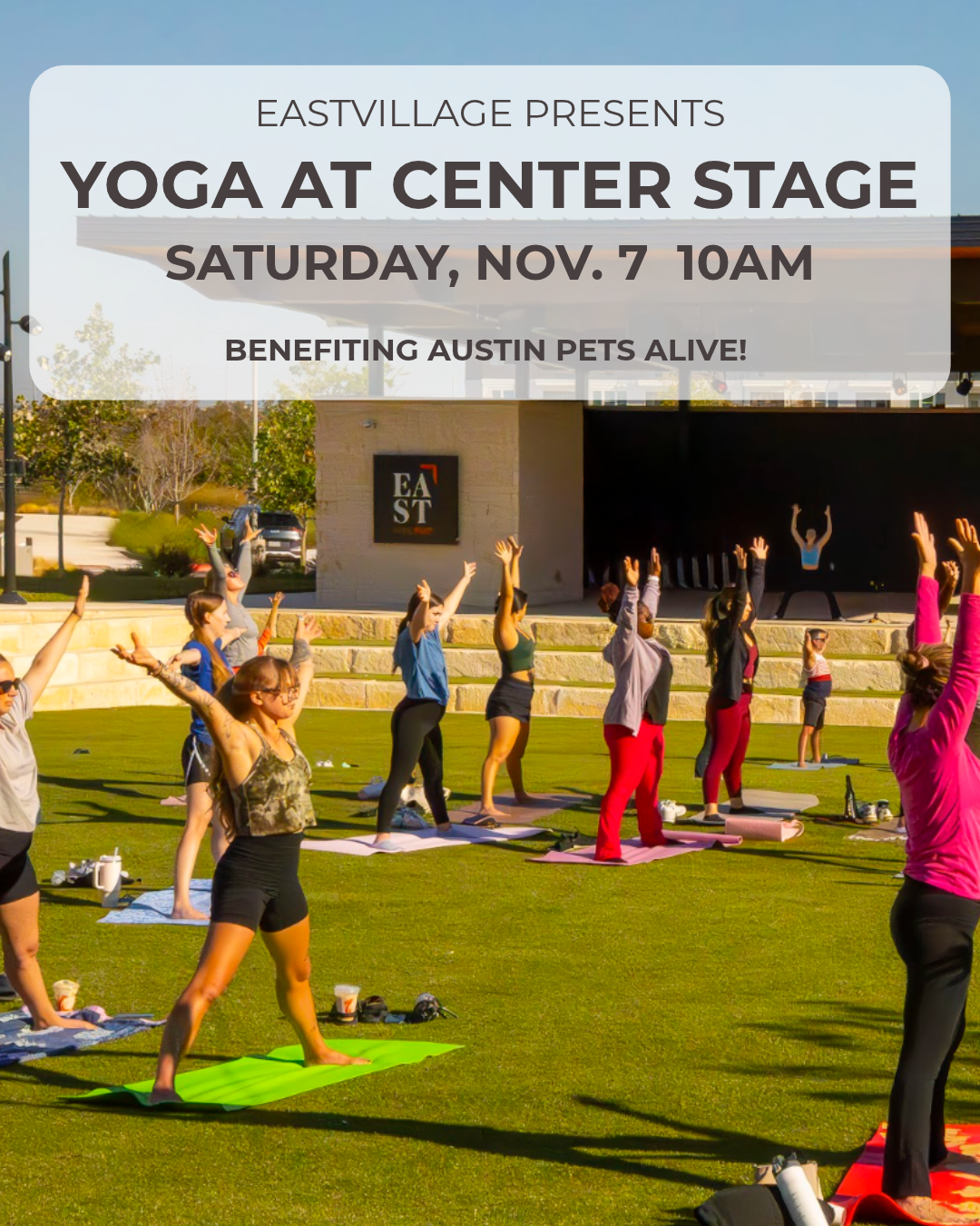 Yoga at Center Stage