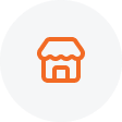 Icon of a small store or shop with an awning.