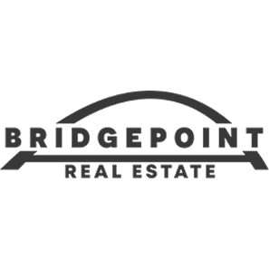 BridgePoint Real Estate logo with a bridge graphic above the text