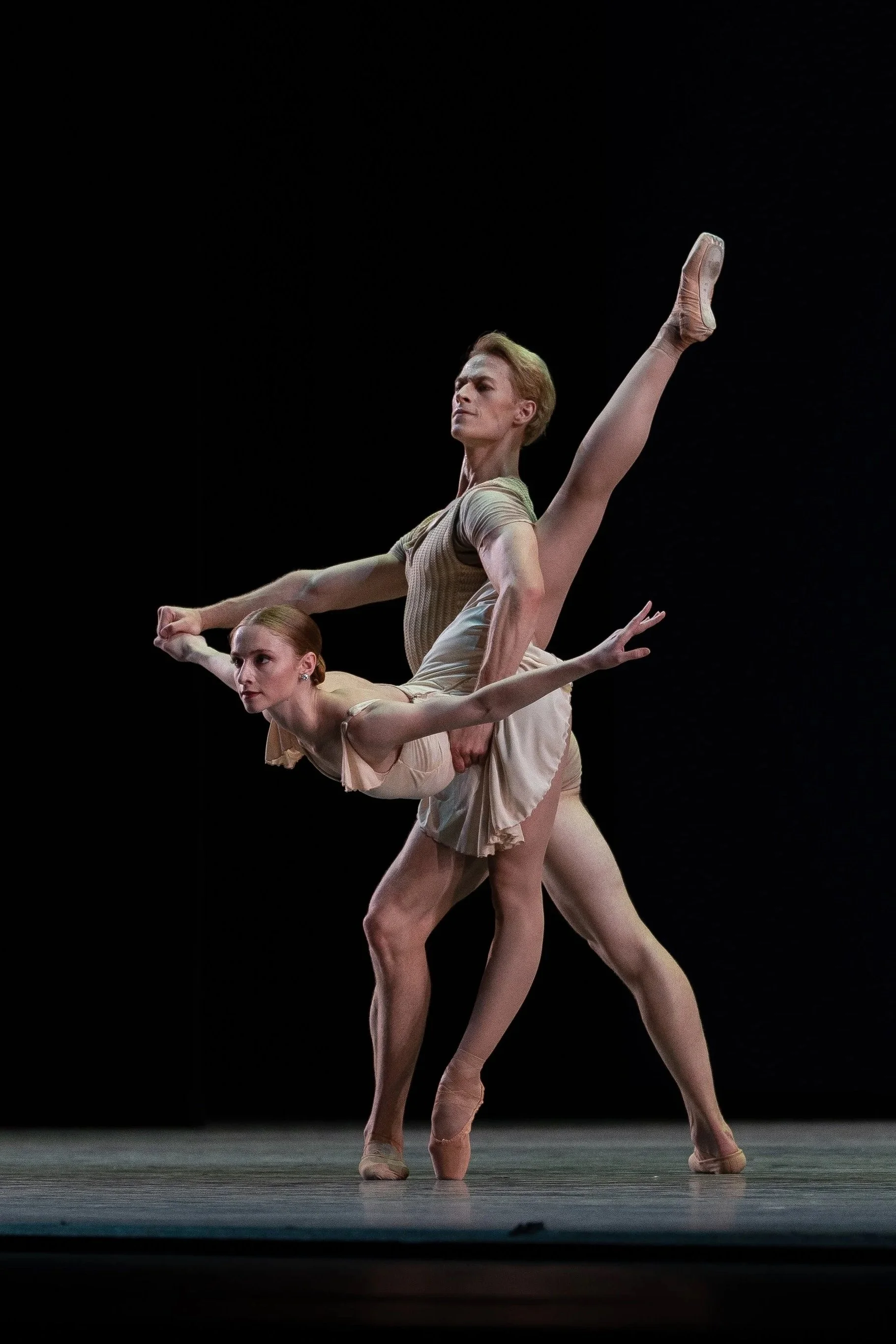 Catherine Hurlin and Jarod Curley in Bach Partita