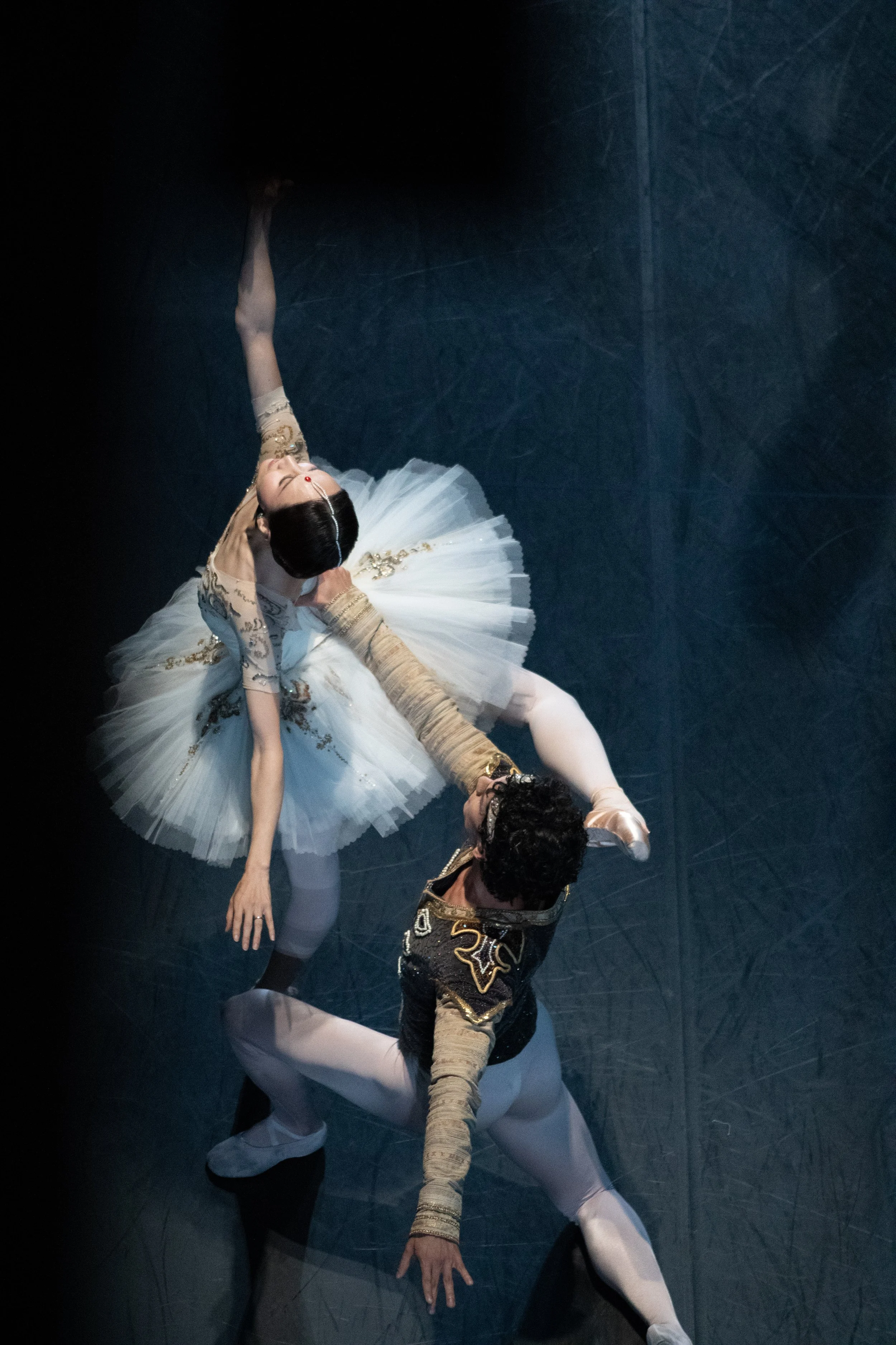 Hee Seo and Isaac Hernández in The Kingdom of The Shades