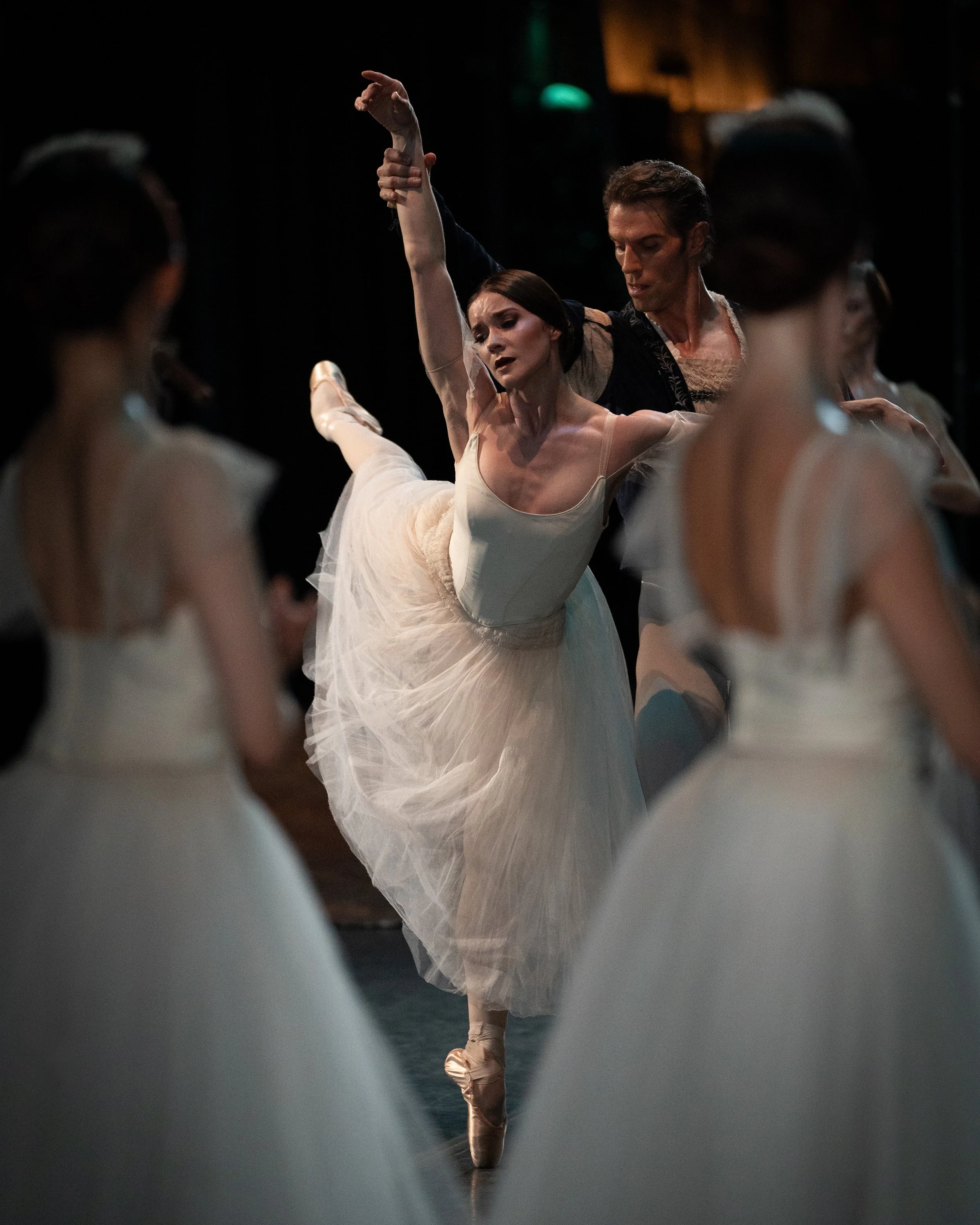 Cassandra Trenary and James Whiteside in Giselle