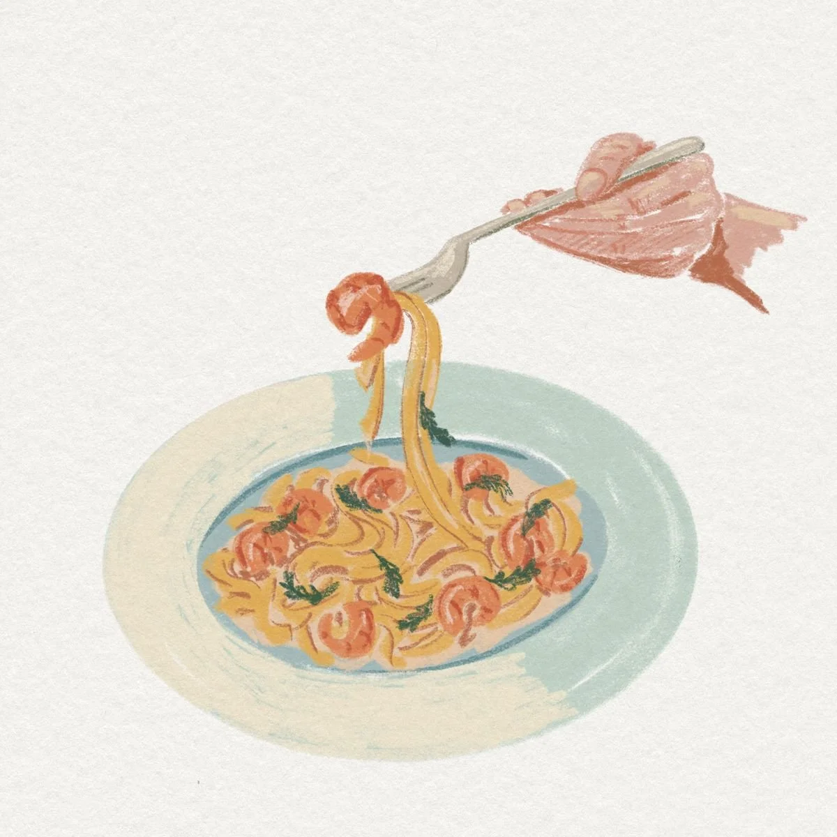 Calabrian Shrimp Pasta