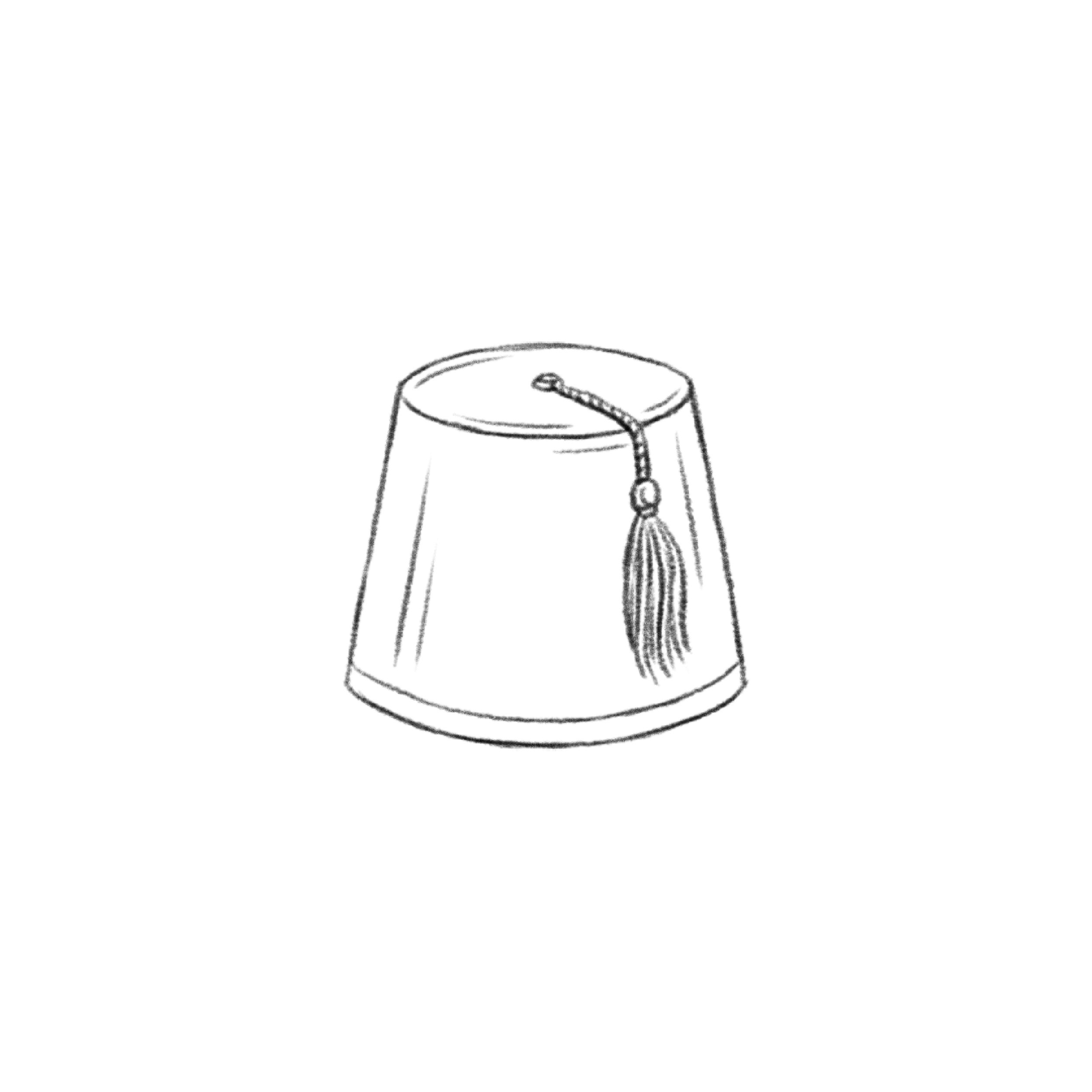 Sketch of a fez