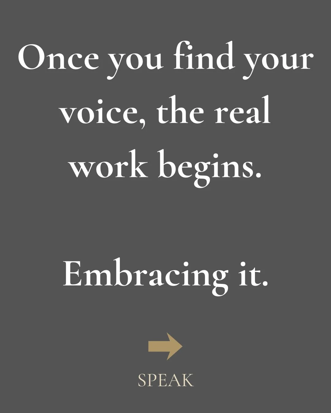 Embracing your voice is one of the most significant and rewarding endeavors you can make. Learning about your voice is learning about your SELF. ⁠
⁠
#Voice #Leadership #Communication #ExecutiveCoach #WomenLeaders #Authenticity #SPEAK #VoiceCoaching #