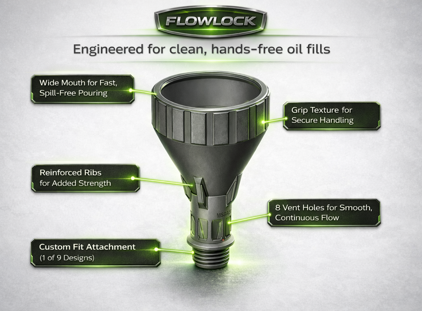 All Oil Funnel 3D Print Files