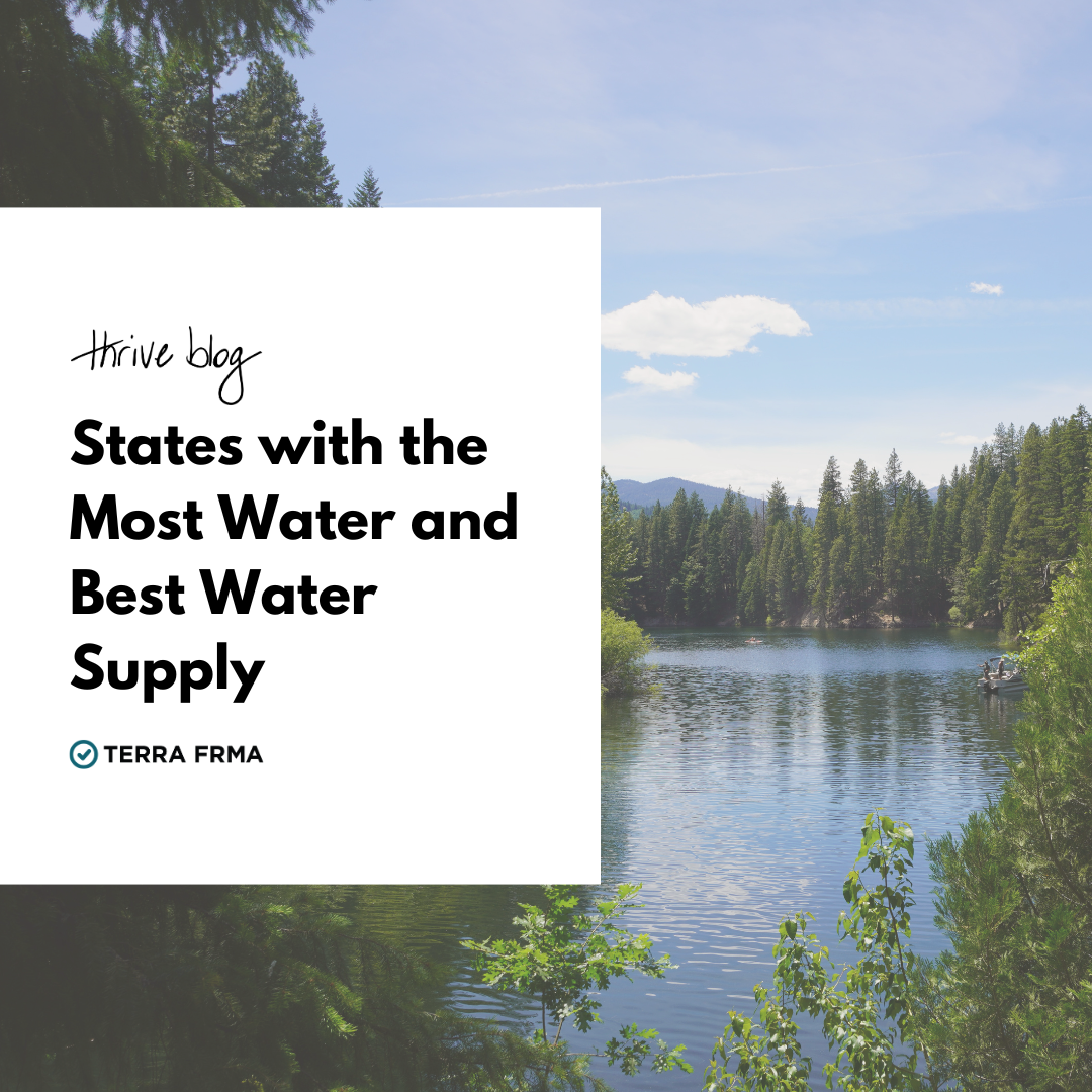 States with the Most Water and Best Supply