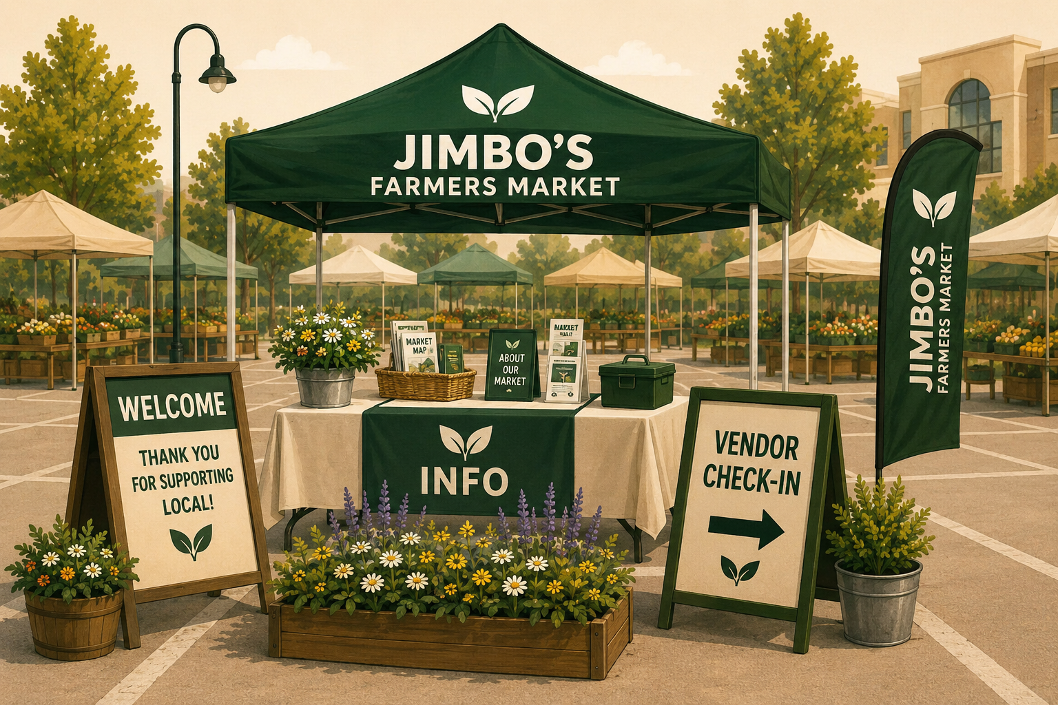 Jimbo's Farmers Market creating opportunities for local vendors and businesses.