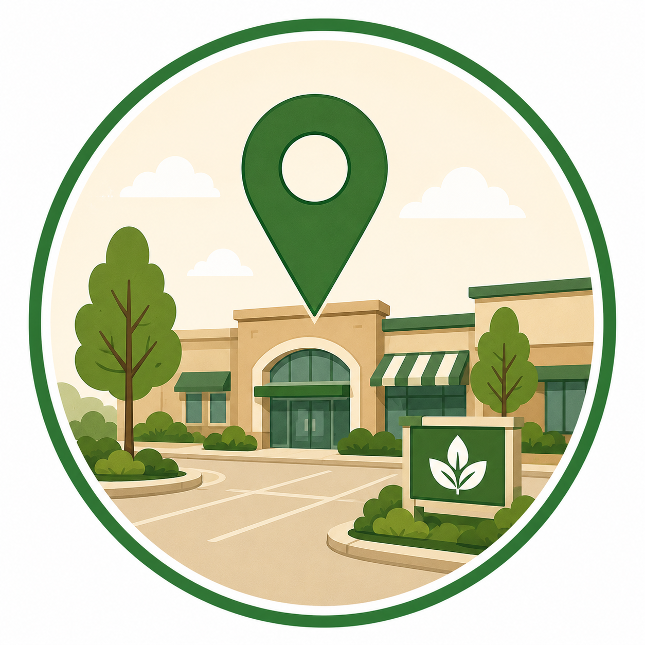 Evaluating a potential property for a Jimbo's Farmers Market location.