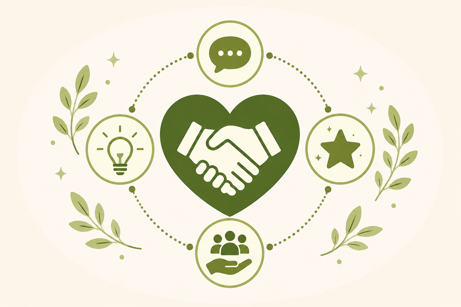 Building strong partnerships between local vendors and the community.