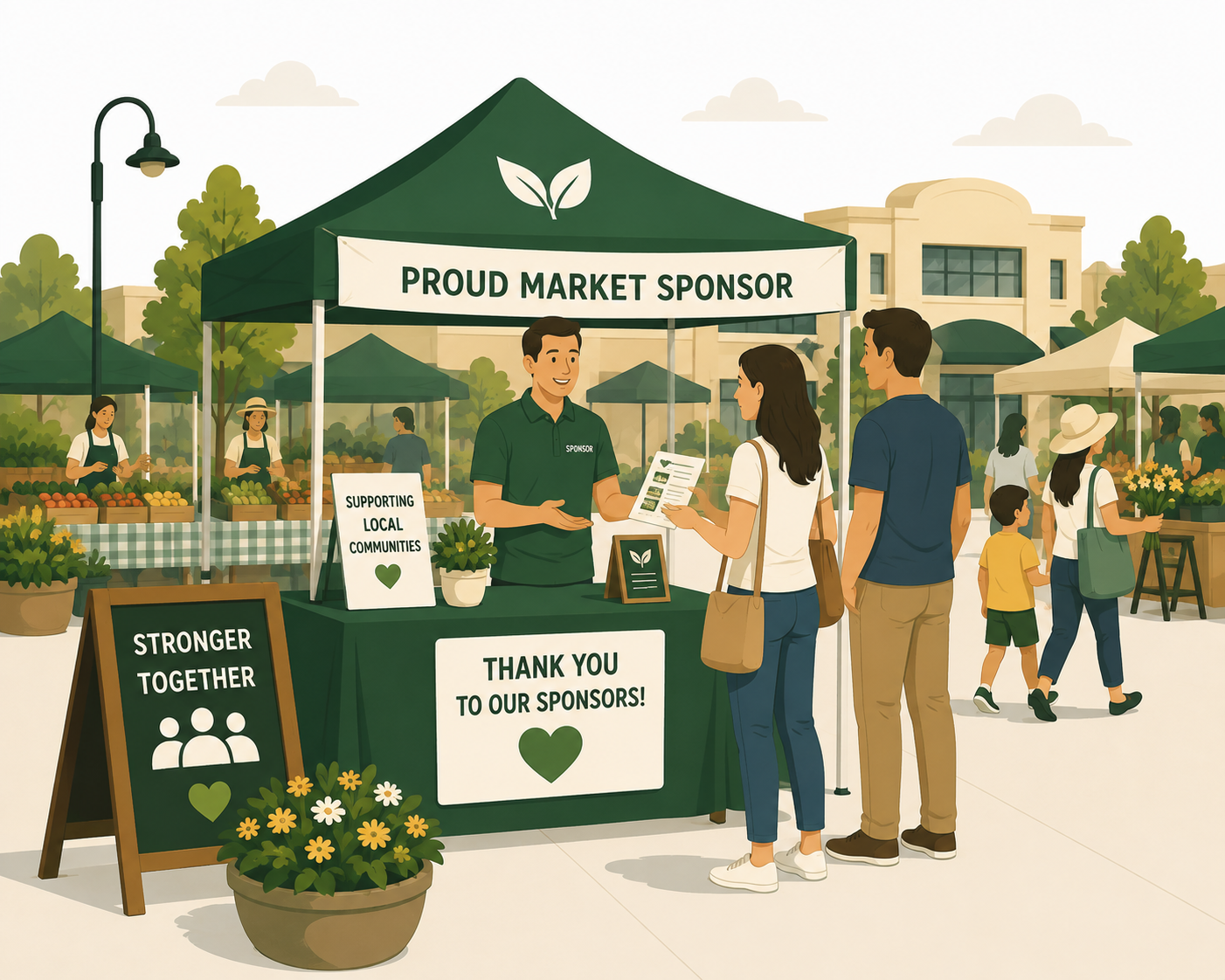 Jimbo's Farmers Market partnering with local organizations to support the community.