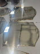 Mid Century Gio Ponti Style Mirrors