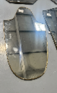Mid Century Gio Ponti Style  Mirror