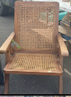 Mid Century Lounge Chair in the Style of Pierre Jeanneret
