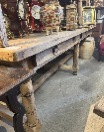 19th Century French Trestle Table