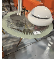 Mid Century Glass Coffee Table Attribued to Cesare Lacca