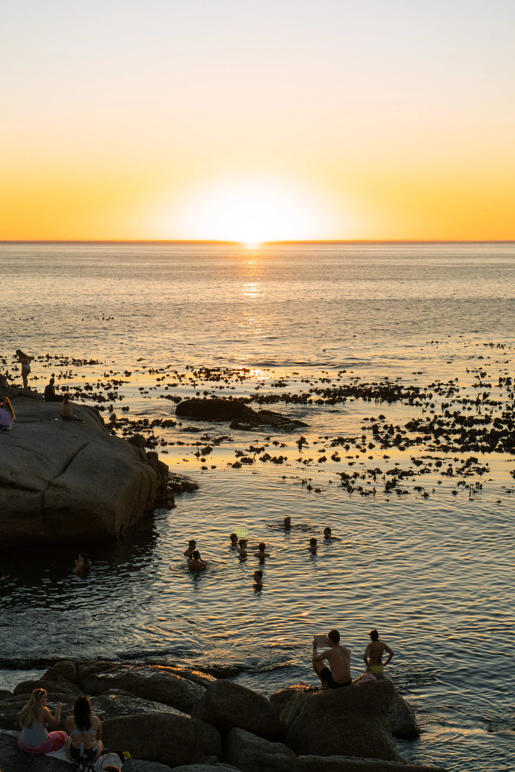 Sunset at Saunders Rock, Cape Town