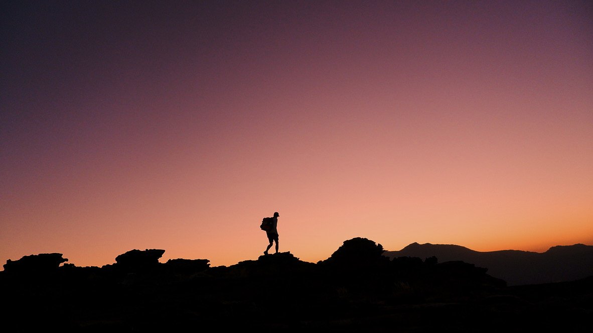Sunset in Cederberg, Western Cape 