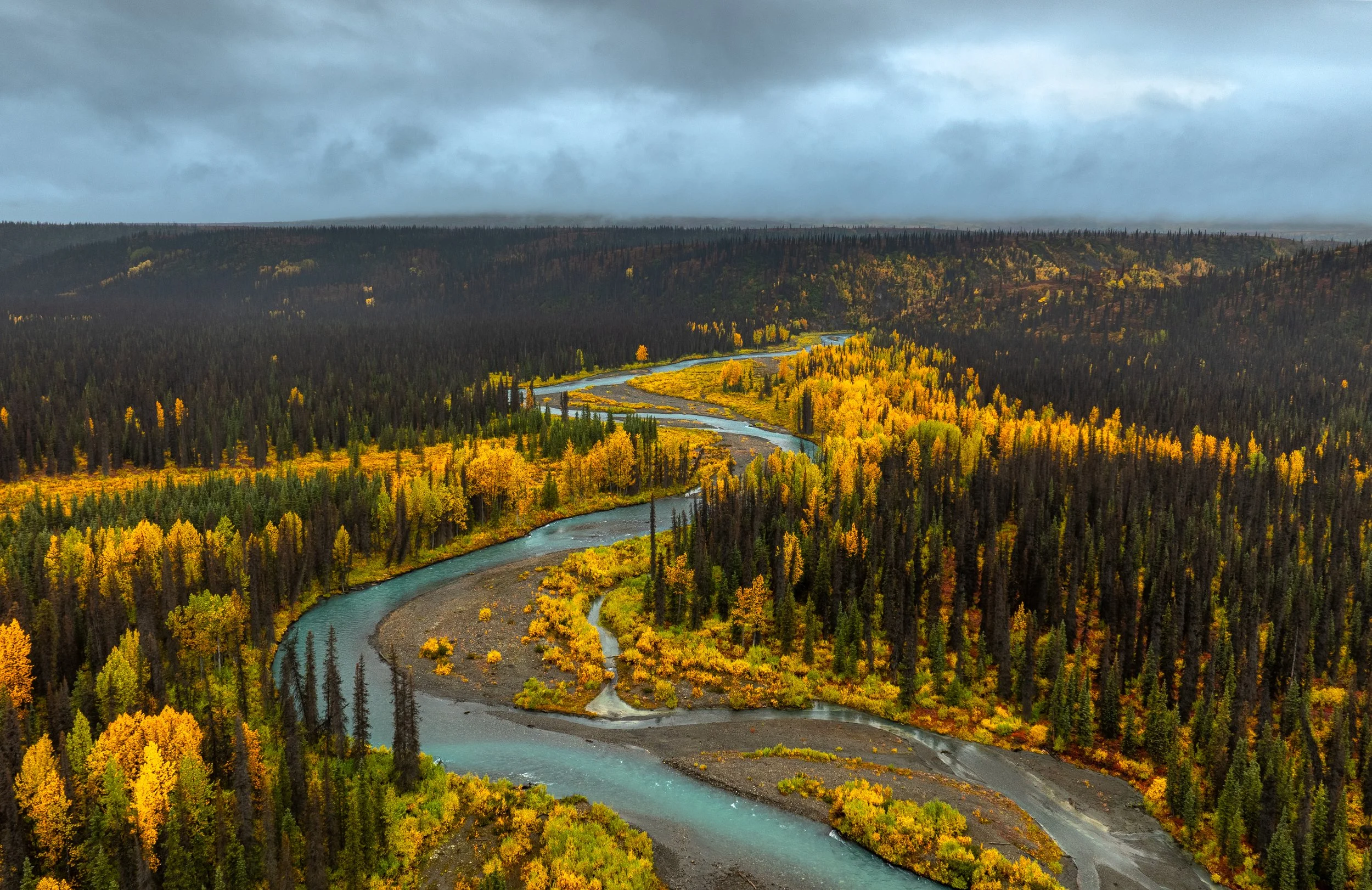 Curvy glacier river in Alaska fall.jpg