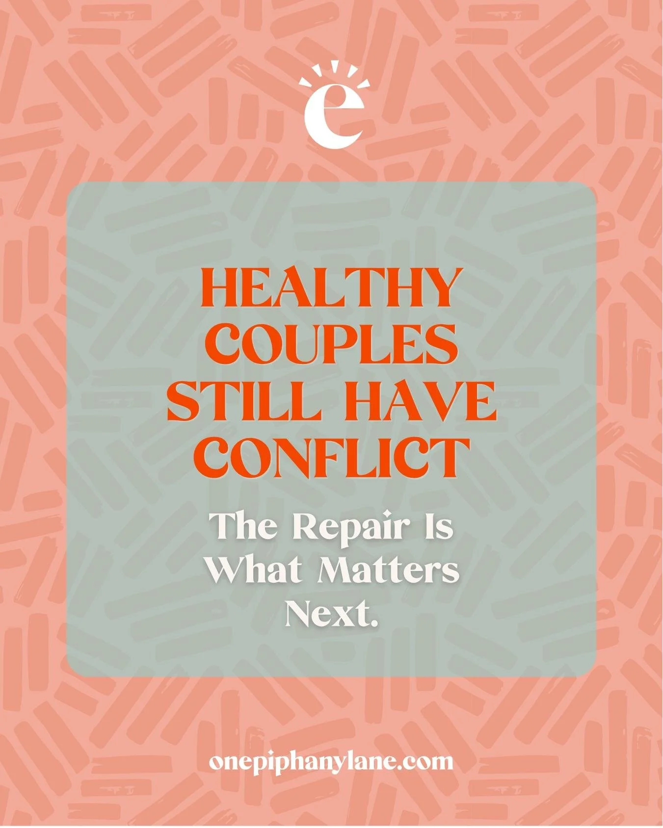 Conflict doesn't automatically mean a relationship is unhealthy. Two people can love each other deeply and still misunderstand each other, become defensive, or need space after a difficult conversation.

What matters is what happens afterward.

Can y
