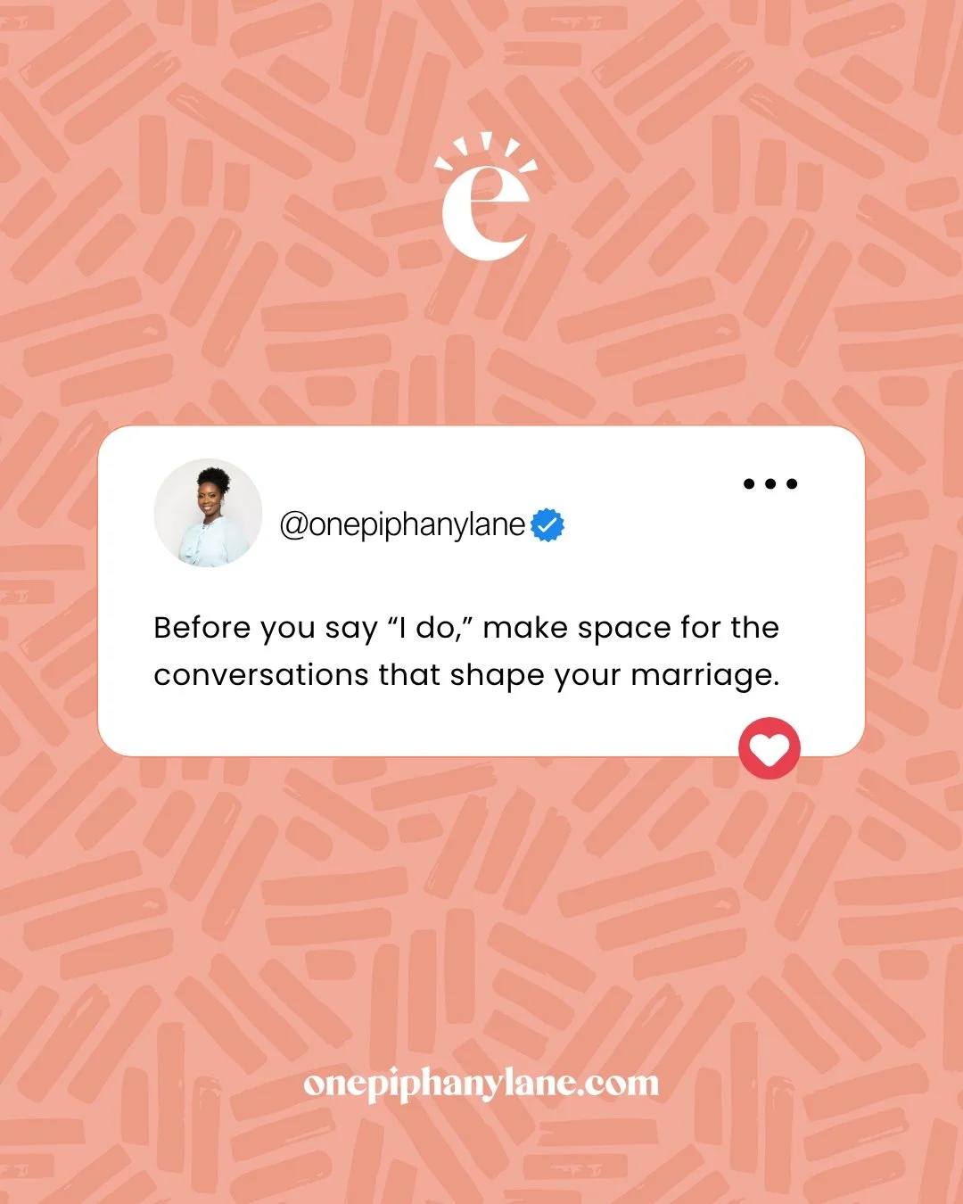 Marriage brings two people into a shared life, which means there are important conversations worth having before the wedding day.

Talk about finances, family expectations, communication, conflict, responsibilities, intimacy, and the kind of future y