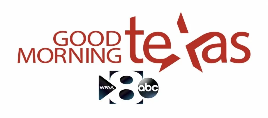 Graphic with the words 'Good Morning Texas' and logos of WFAA and ABC.