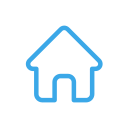 Outline of a house icon