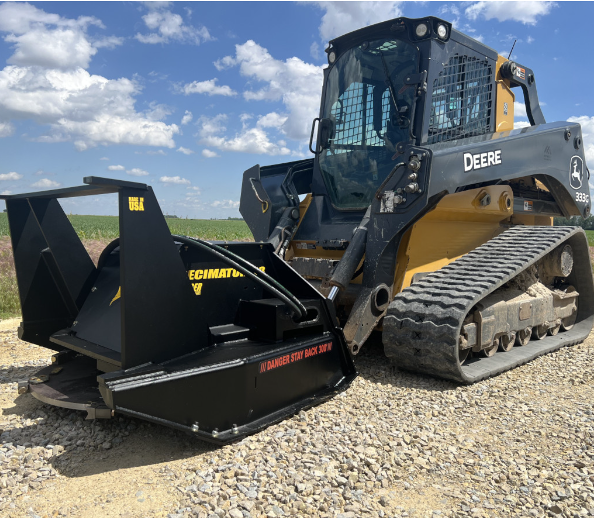 Skid Steer Disc Mulcher