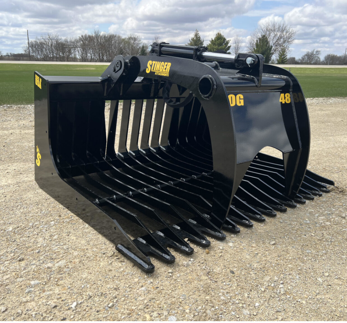 48" Rock Grapple Bucket