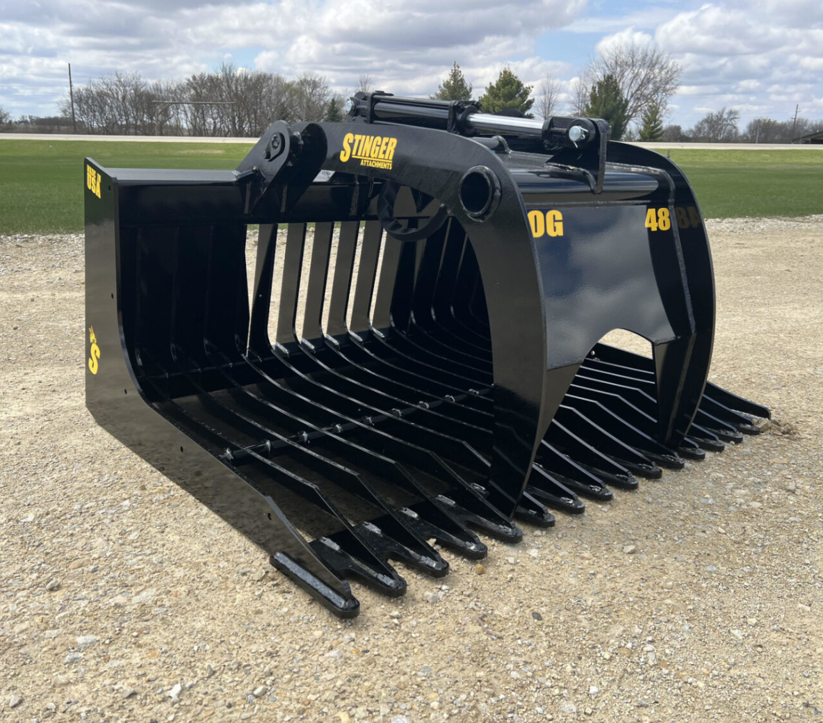 Tractor 48" Rock Grapple Bucket