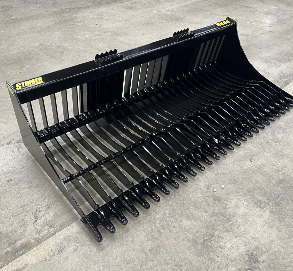 Skid Steer Rock Bucket