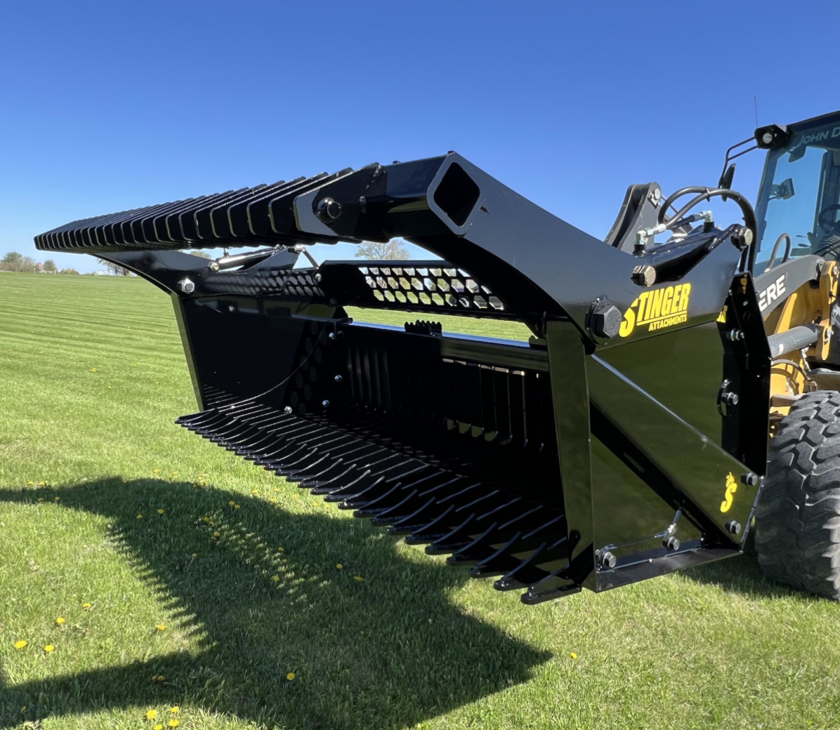 Wheel Loader Rock Bucket & Reel Package