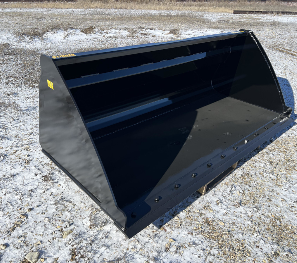 Skid Steer High Volume Material Bucket