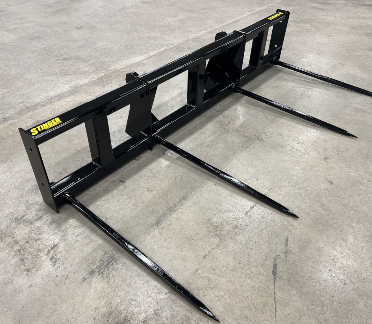 Bale Spear - Series 4 Double Large Round Bale Mover
