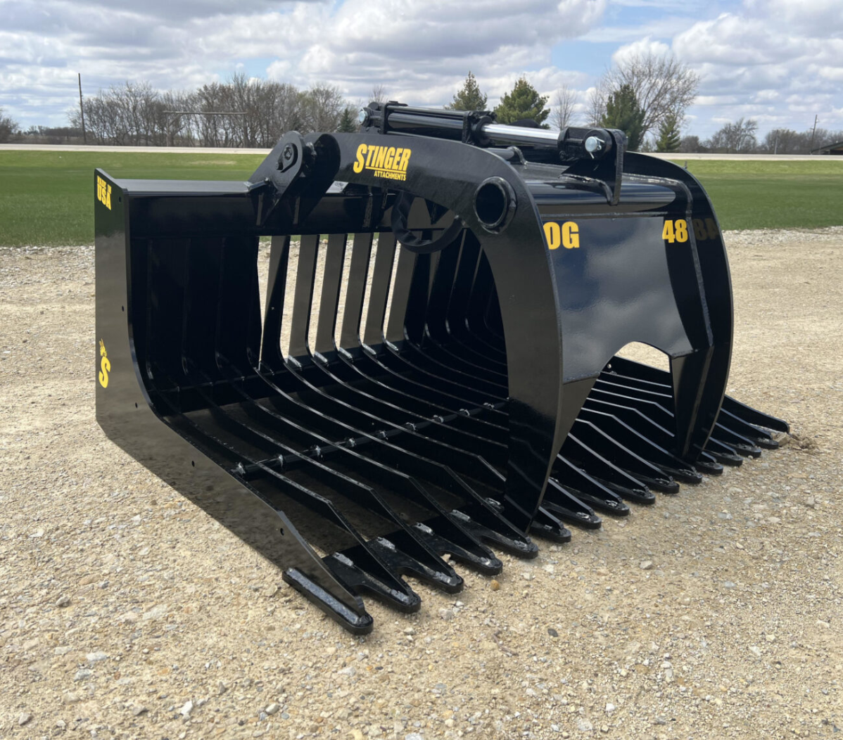 48" Rock Grapple Bucket