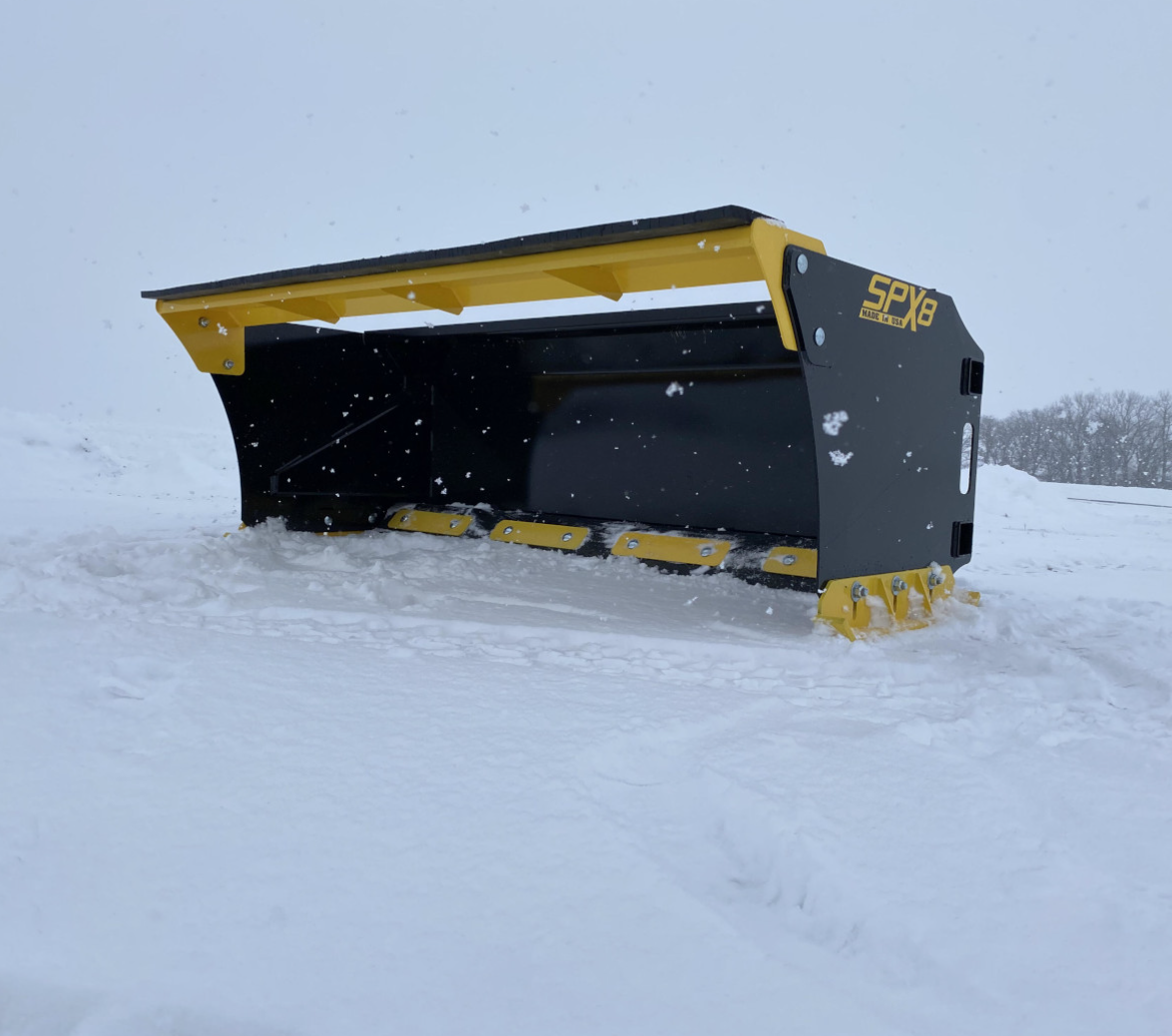 Tractor Snow Pusher Extreme I Rotating/Oscillating