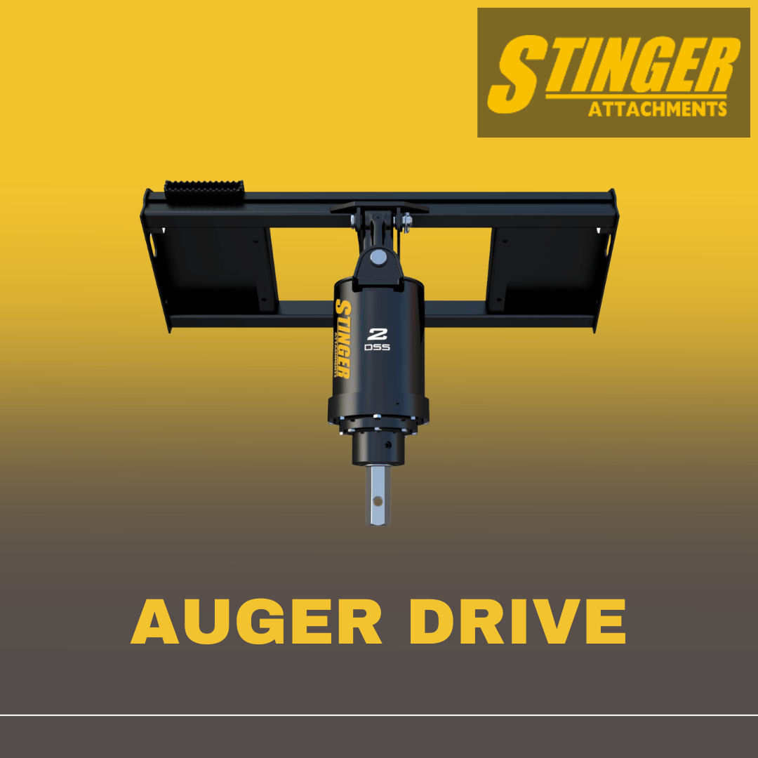 Auger Drive product promotional ad.