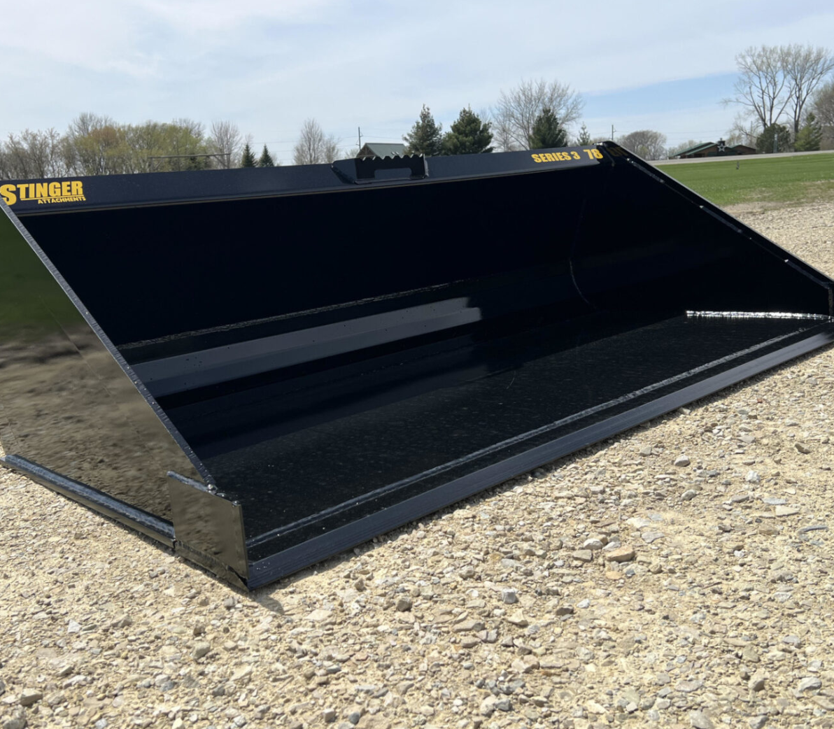 Skid Steer Material Bucket - Series 3