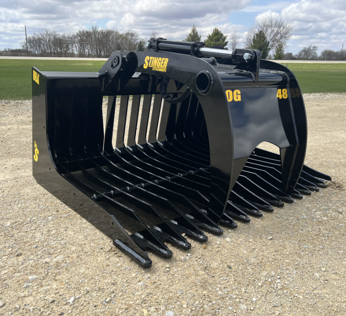 48" Rock Grapple Bucket