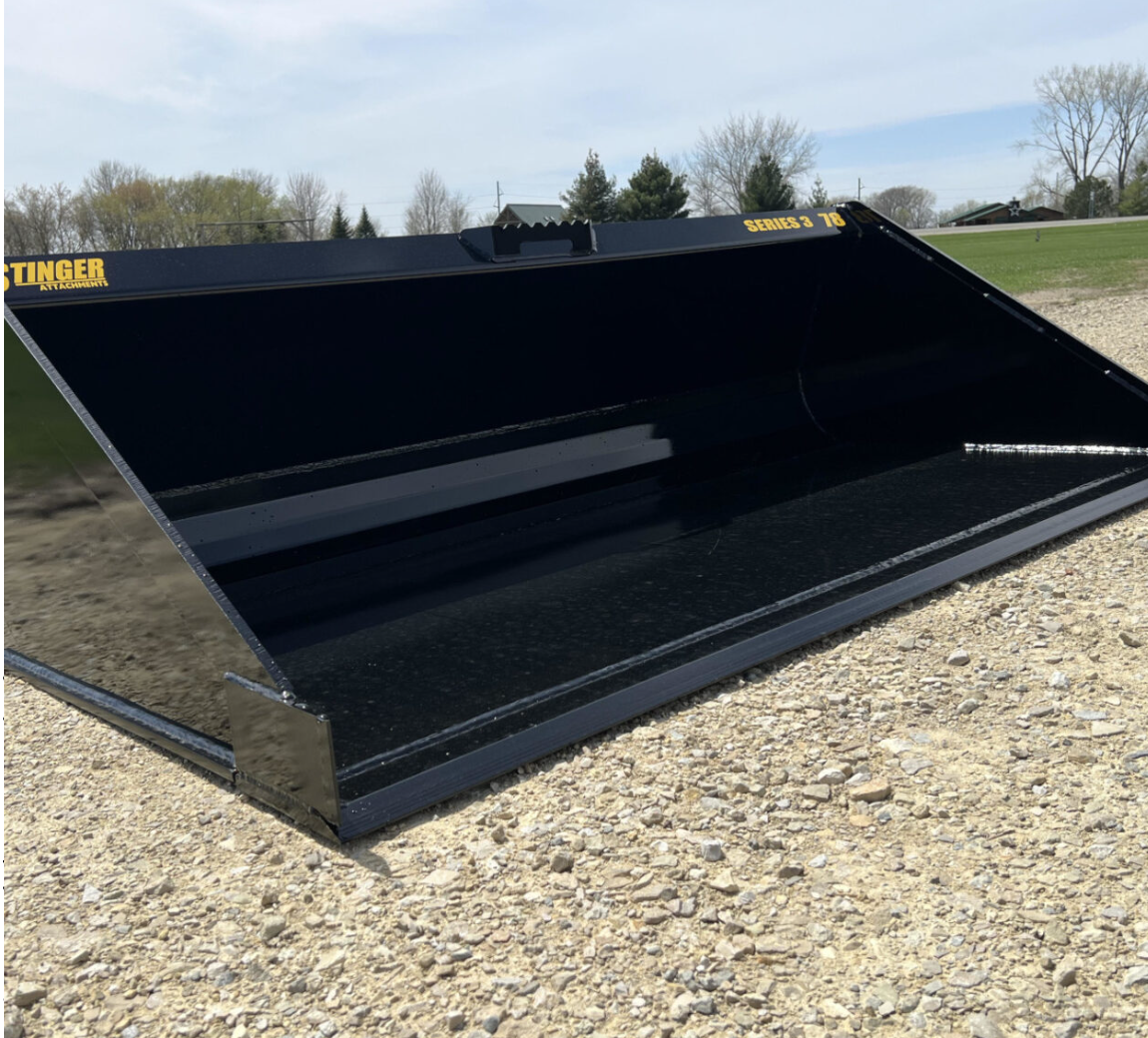 Skid Steer Material Bucket - Series 3