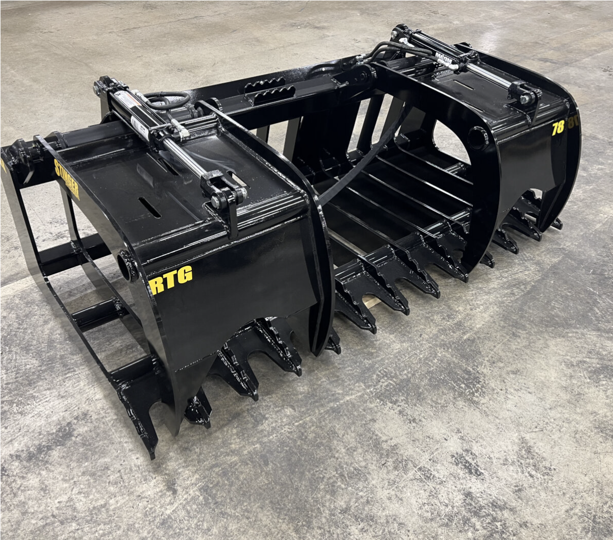 Heavy Duty Grapple Bucket