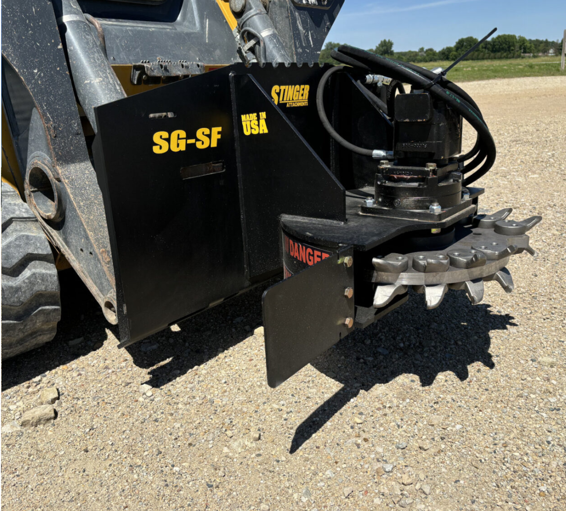 Skid Steer Stump Grinder