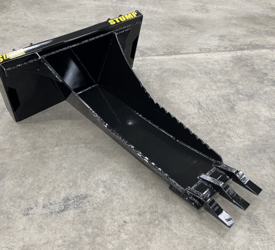 Skid Steer Stump Bucket