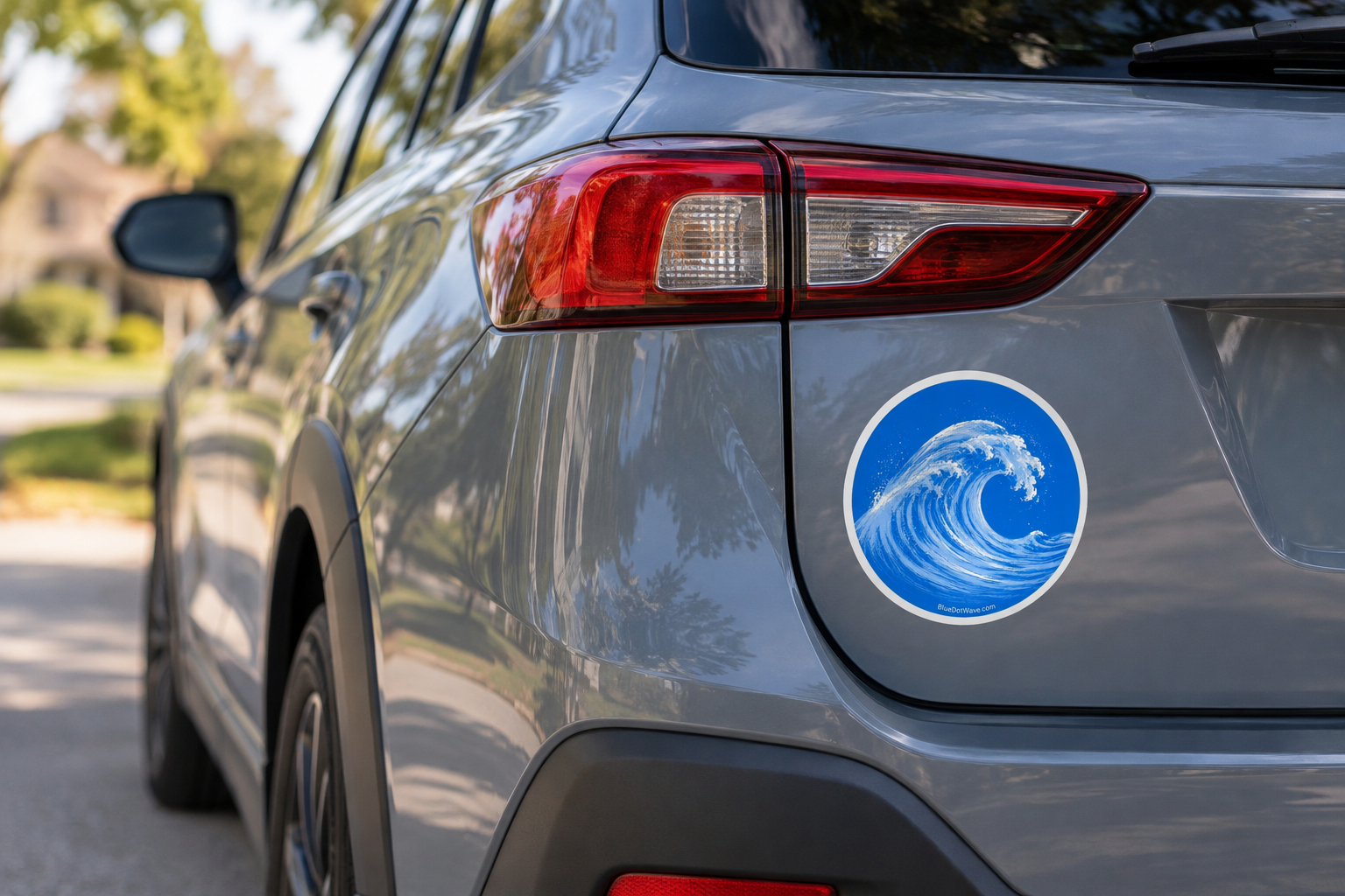 Wave Bumper Stickers