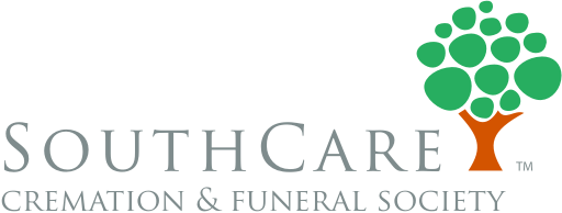SouthCare Cremation & Funeral Society logo with green tree icon and text