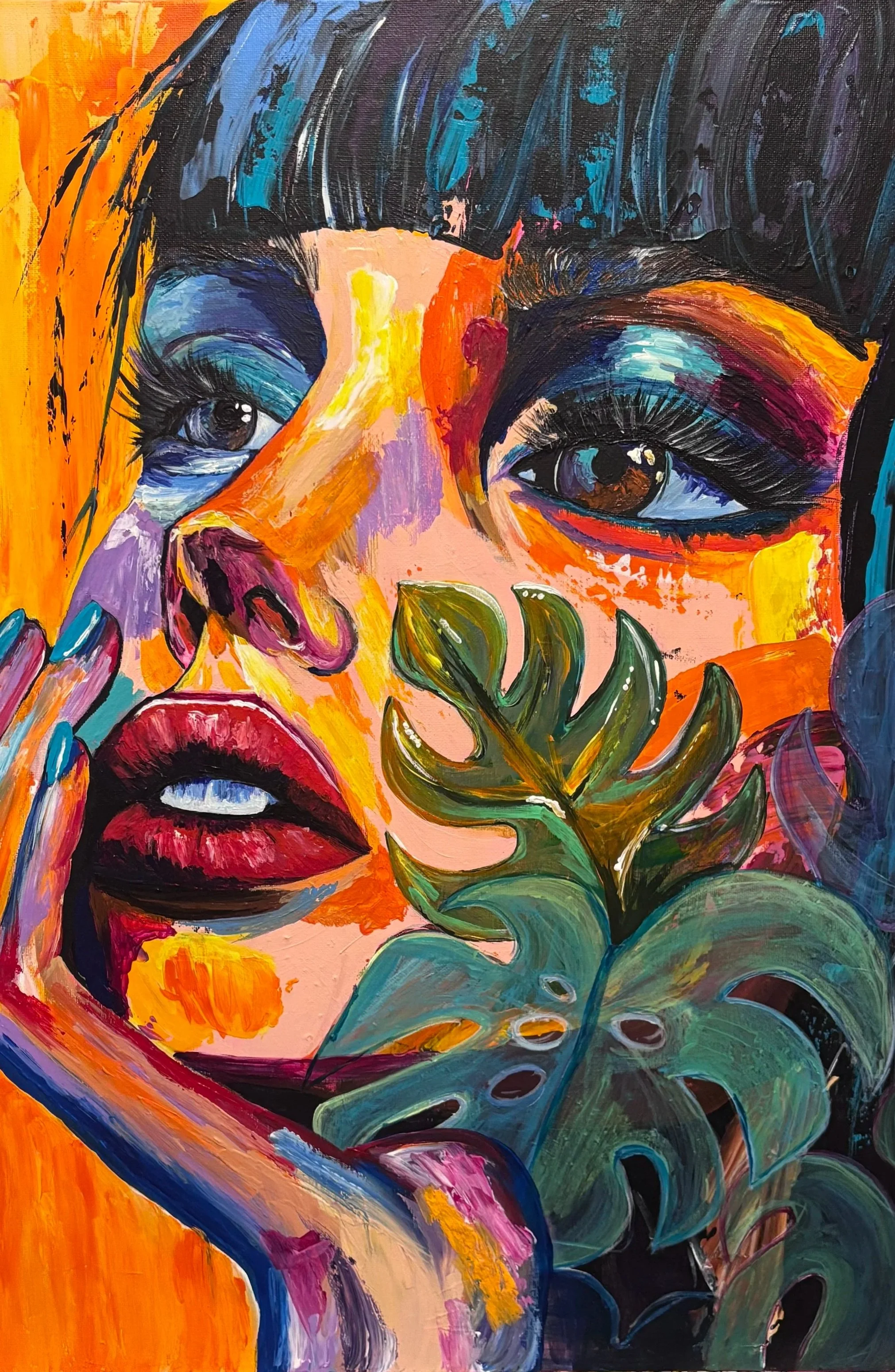 "IT'S ME" - Acrylic on canvas - £600