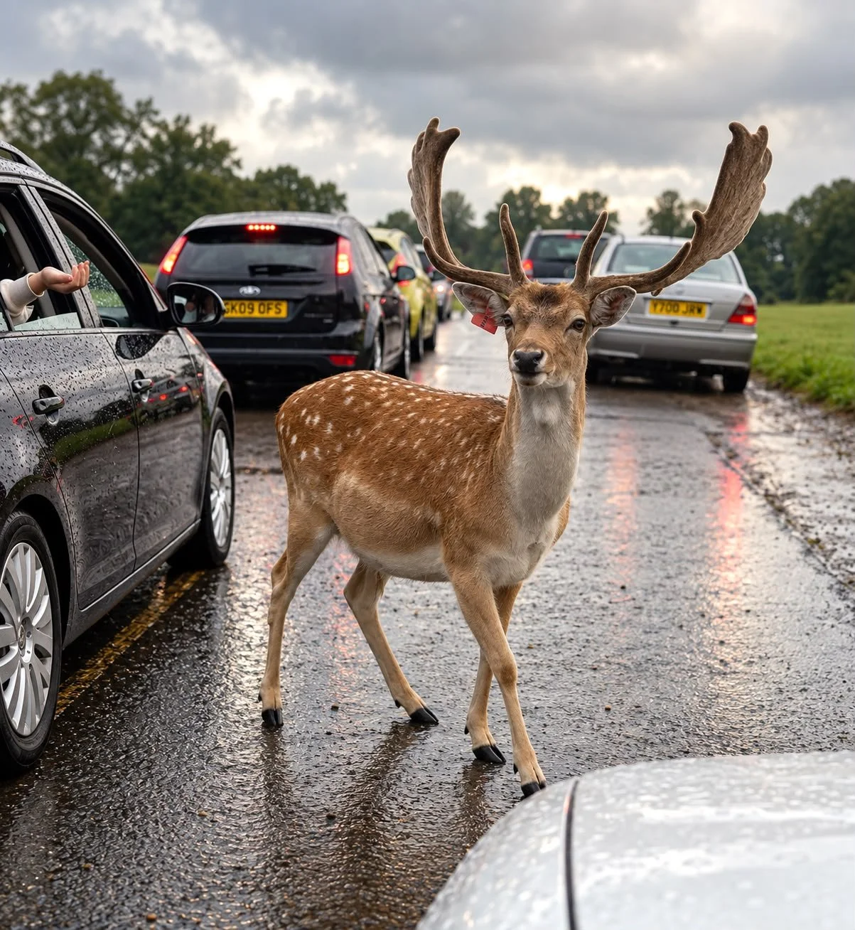 "Unexpected Crossing" - Photographic print, framed - £55