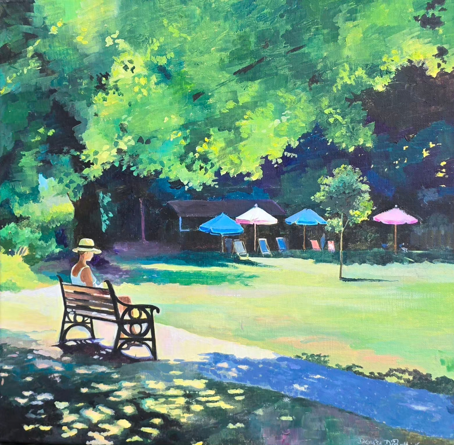 "Afternoon Pause" - Acrylic - £450
