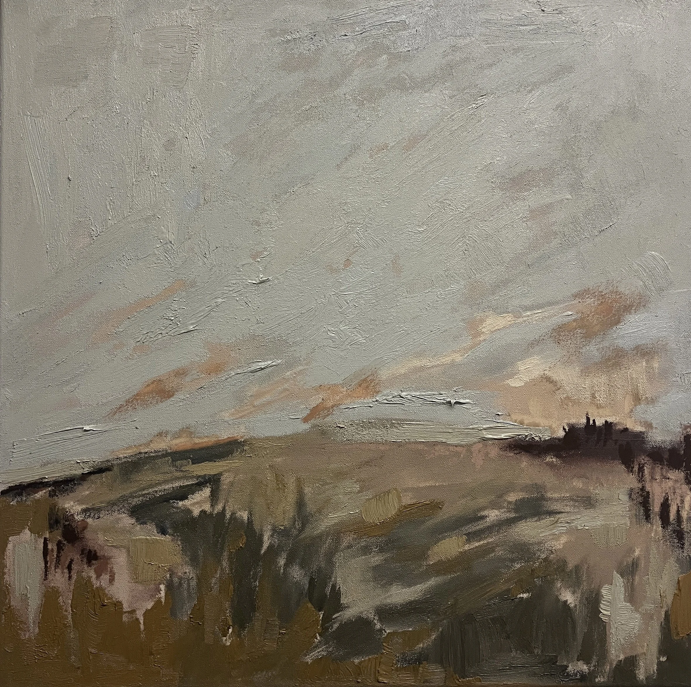 "Faltering Horizon" - Oil and mixed media on canvas - £750